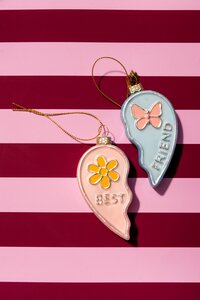 Yup in de Boom Best Friends Hart Kerstornament - afbeelding 5