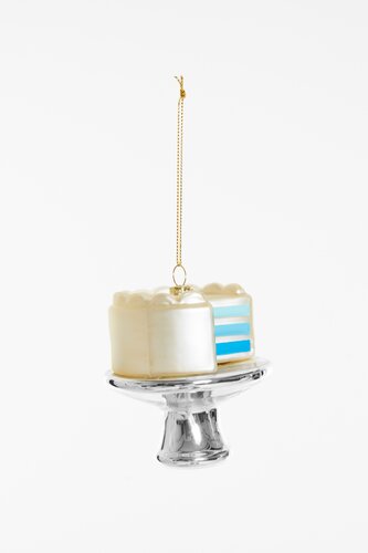Yup in de Boom Gender reveal cake blauw Ornament - afbeelding 1