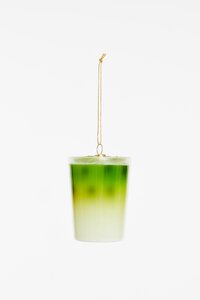 Yup in de Boom Iced Matcha Latte Kerstornament - afbeelding 1