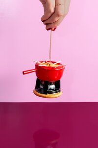 Yup in de Boom Kaasfondue Kerstornament - afbeelding 2