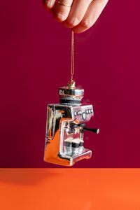 Yup in de Boom Koffiemachine Kerstornament - afbeelding 3