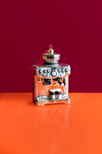Yup in de Boom Koffiemachine Kerstornament - afbeelding 2