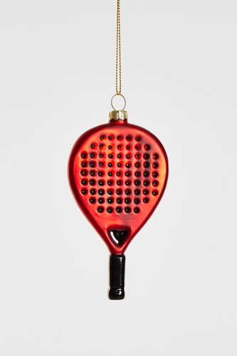 Yup in de Boom Padelracket Rood Ornament - afbeelding 1