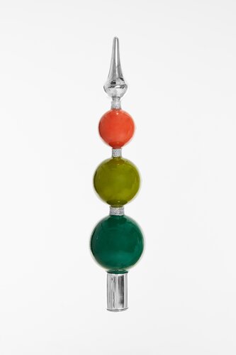Yup in de Boom Tree Topper Smiley Silver - afbeelding 1