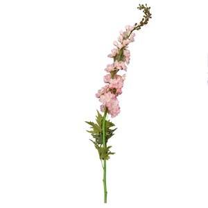 Zijde Kunstbloem Delphinium roze - H 135 cm